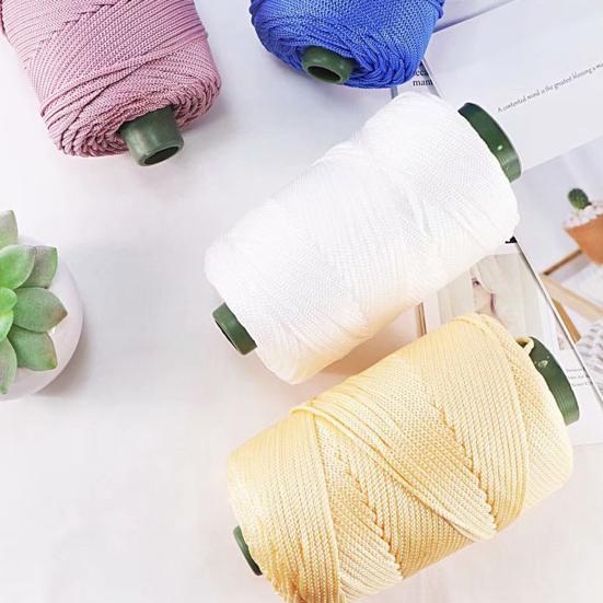 Шнур для бисера, ручное вязание, гибкая нить макраме, плетеный шнур для бисера, товары для дома