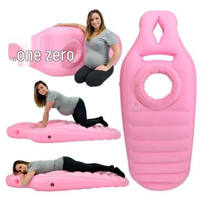 Экологически чистый надувной матрасик из ПВХ для беременных: Толстая, вогнутая, флокированная подушка для использования в помещении и на улице