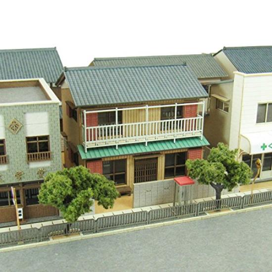 Sankei Nostalgic Diorama Series House D Paper Craft 1/150 MP03-103