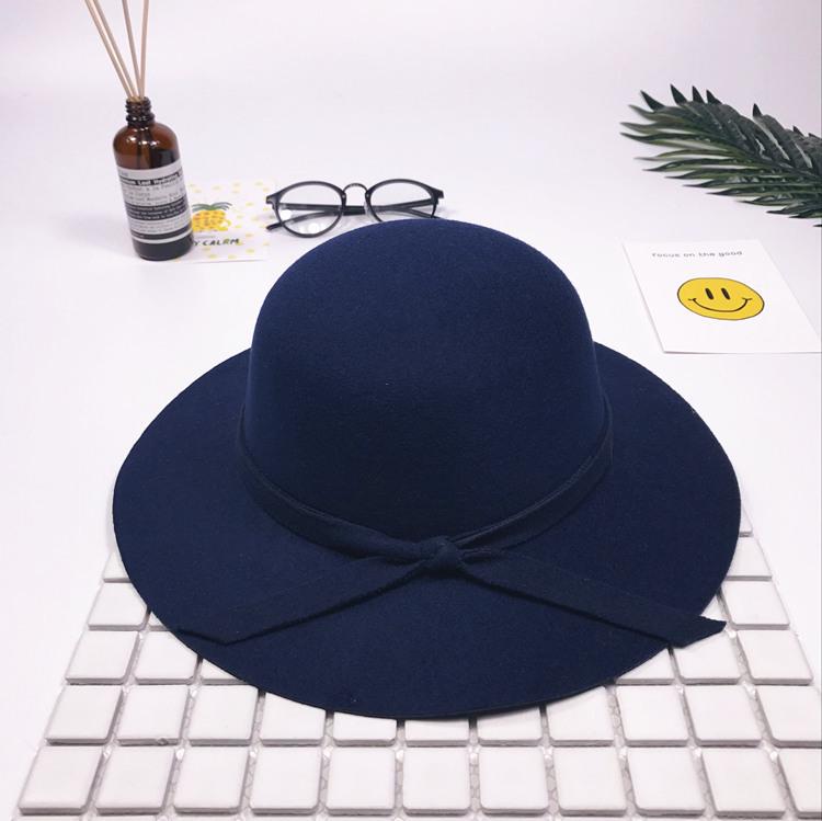 Citgeett New England Retro Wind Children Girls Big Hat Big Hat Bow Beach Hat Sun Hat