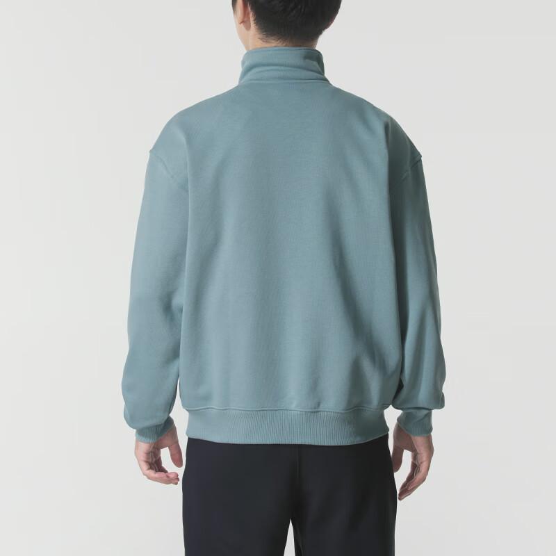 Under Armour OG 96 Свободный спортивный повседневный свитшот на молнии 1/4 Теплый с длинным рукавом Мужской свитшот Змеиный узор Каменно-зеленый 6010095-323