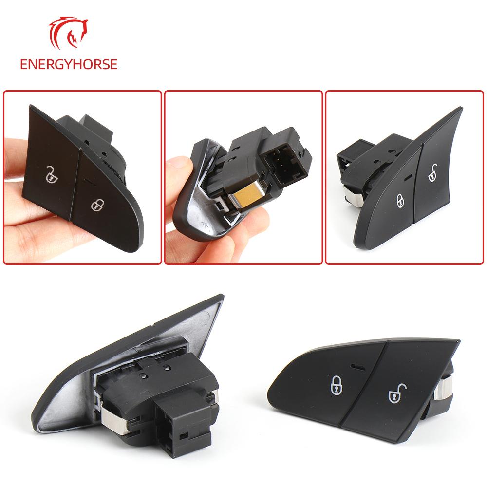 Кнопка переключателя замка передней двери автомобиля Уровень центрального замка Кнопка переключателя замка Замена для Porsche Cayenne Panamera S GTS