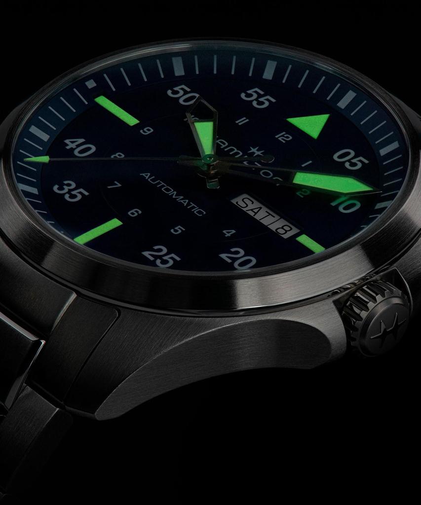 Часы HAMILTON Обычная гарантия Khaki Aviation Pilot Day Date Механические Автоматический подзавод H64635140 Мужские Импортные [Hamilton] [Обычный продукт]