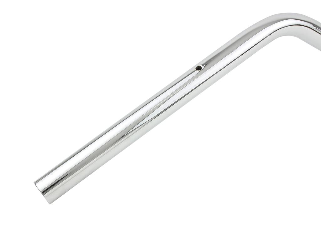 POSH FAITH W1 Handlebars for Honda W800 Compatible with 2020 Steel with a Plated Part Number 043063 (2011-2016) [Not Models] Finish,