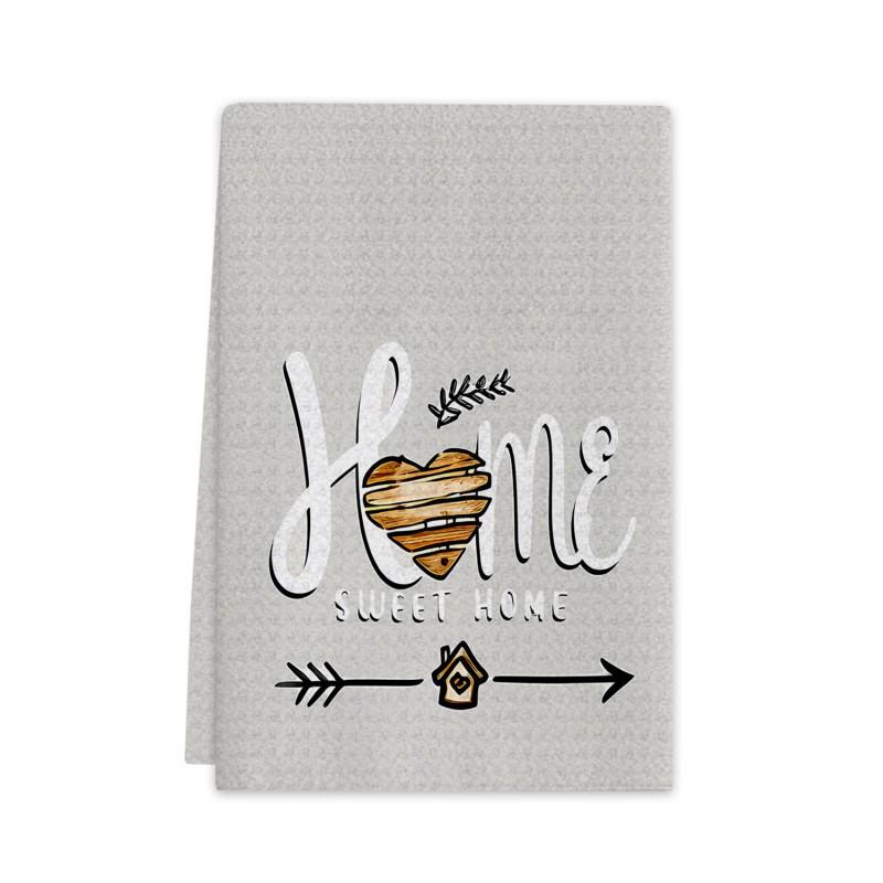 Microfiber Kitchen Towel Dishcloth Cleaning Cloth Washing Dishes Countertop Wiping Non Scratch Absorbent Multi Use Household Utility