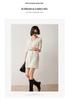 Cashmere Knit U-Neck Mid-Length Sweater Dress - Autumn/Winter Loose Fit Japanese Style.