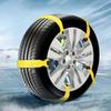 Snow Chains For Car Tires Heavy Duty Traction Tire Chains Anti Snow Chains 10 Pieces Traction Mud Chains Auto Tire Snow Chains