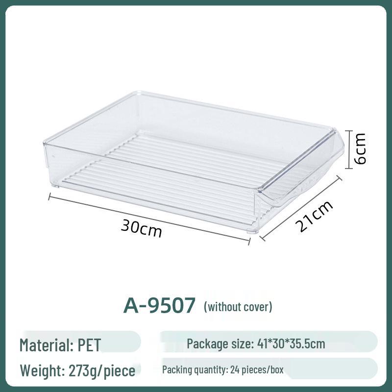 Пищевой прозрачный контейнер для хранения в холодильнике – Большая вместимость для организации кухни