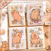 Канцелярские принадлежности Capybara Маленький блокнот Планировщик Заметки Kawaii Capybara Блокнот Школьные принадлежности