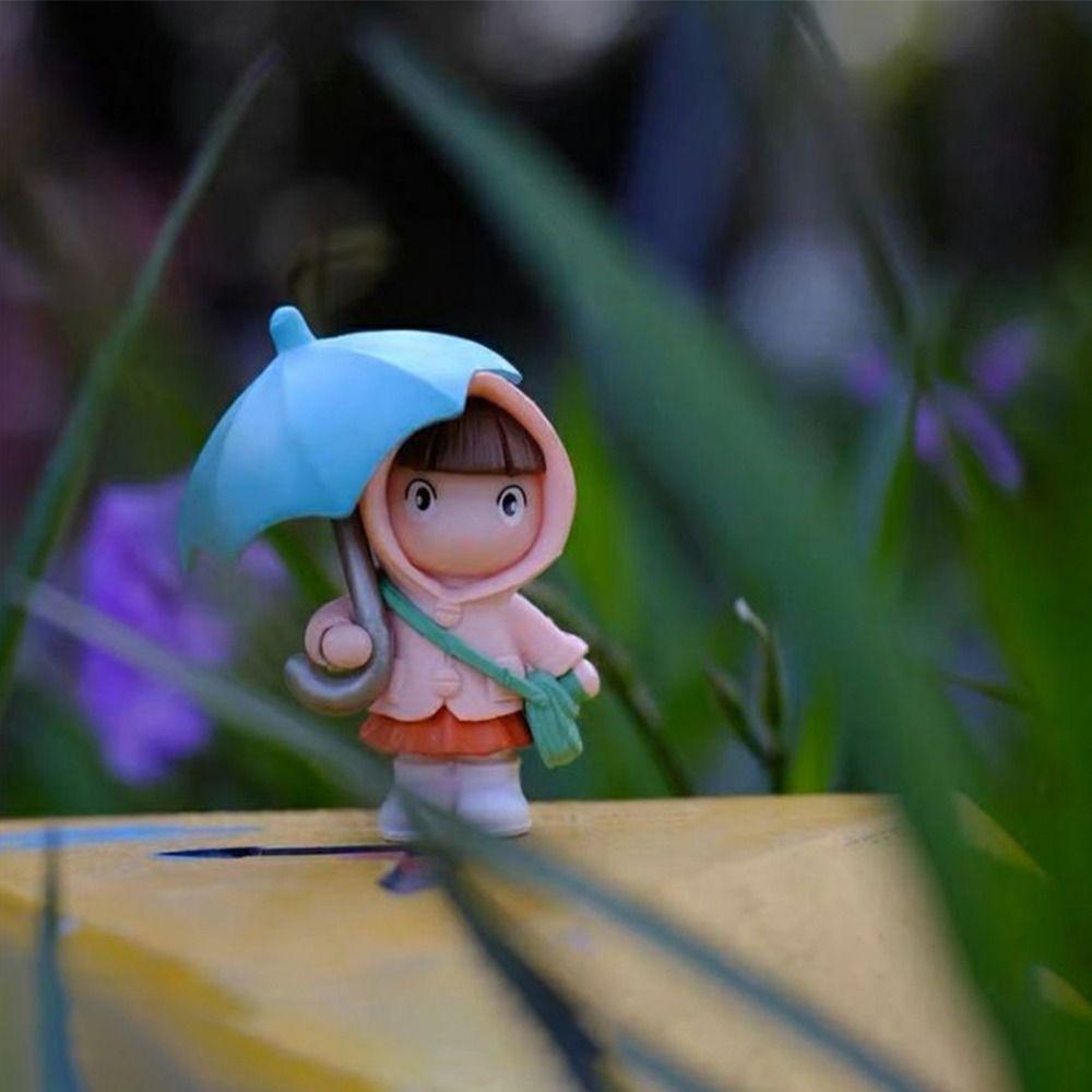 Красочный Мультяшный Зонт Украшение для Автомобиля ПВХ Автомобильная Кукла Подарок Автомобильные Декоративные Украшения