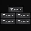 2/5/10Pcs Car Interior Random Stickers Car Steering Wheel Emblem Styling For Tesla Model 3 Model X S 2016-2023  Model Y Decals TM3 TMX