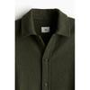 Верхняя одежда из смеси шерсти HM Regular Fit Dark kHaki Green