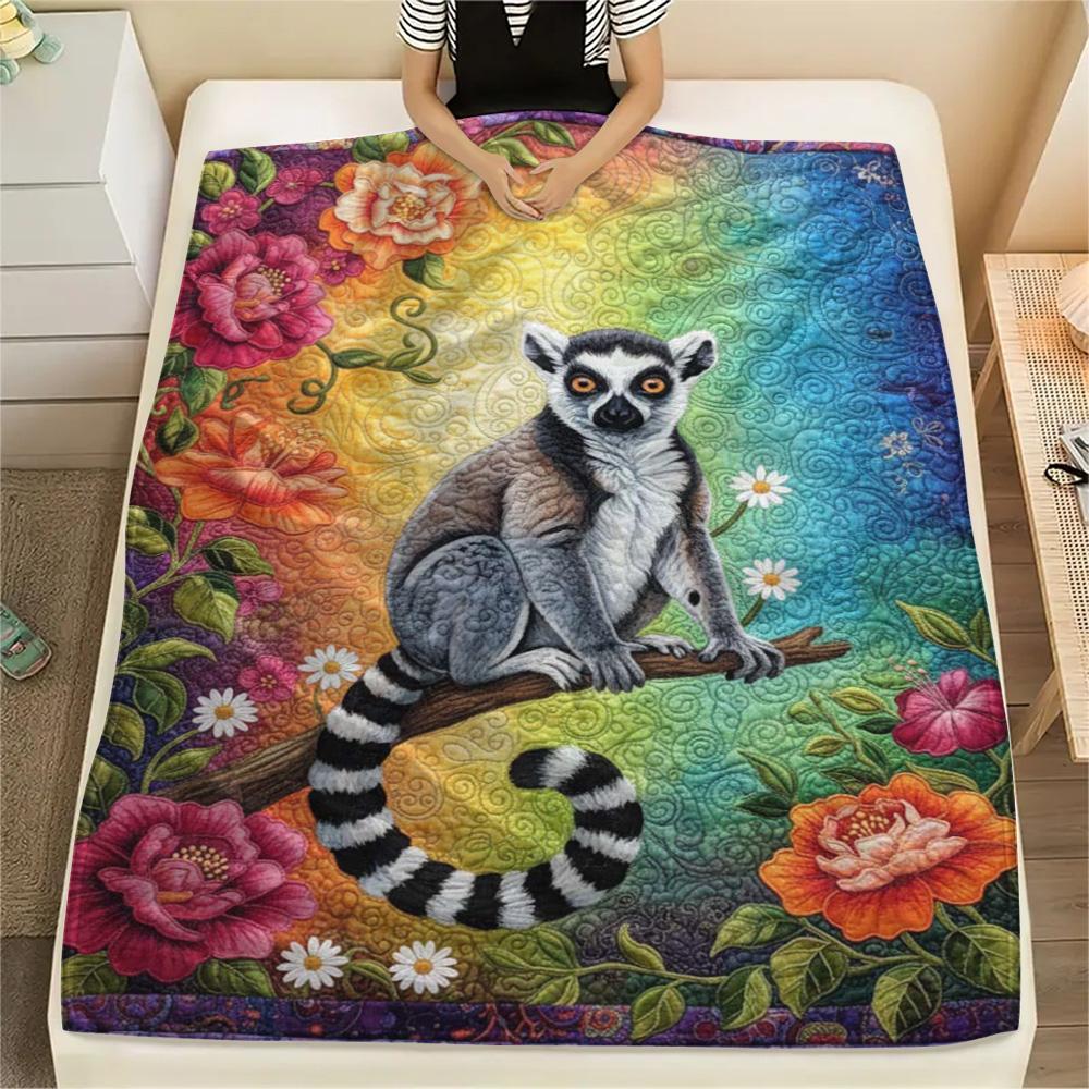 1 шт. Фланелевое одеяло с богемным принтом, Высококачественное, Удобное для всех сезонов, Декор для дома, Тепло и комфорт