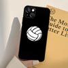 Спортивный чехол для телефона с волейбольным принтом для iPhone 17 16 15 14 11 12 13 Pro Max mini XR 16e 15 16 Plus 17 Air Полное покрытие