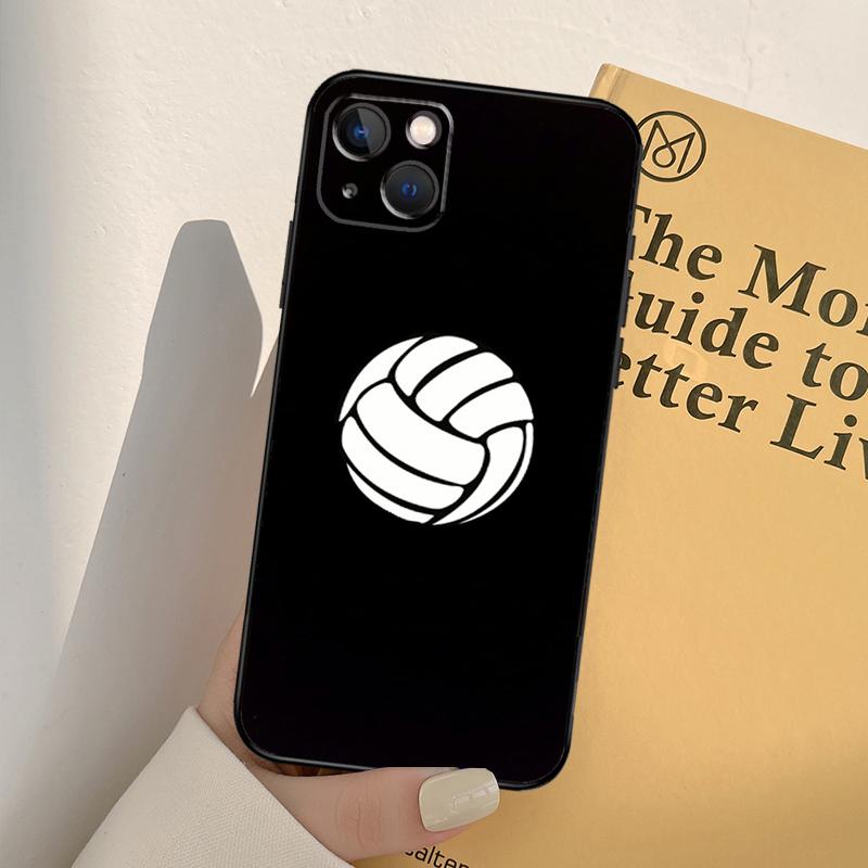 Спортивный чехол для телефона с волейбольным принтом для iPhone 17 16 15 14 11 12 13 Pro Max mini XR 16e 15 16 Plus 17 Air Полное покрытие