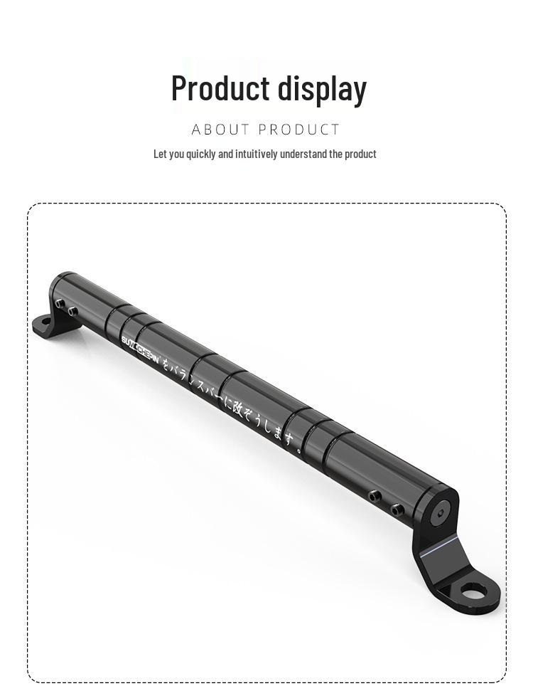 Зеркало заднего вида для электросамоката, модификация, поперечина, кронштейн-удлинитель для навигации.