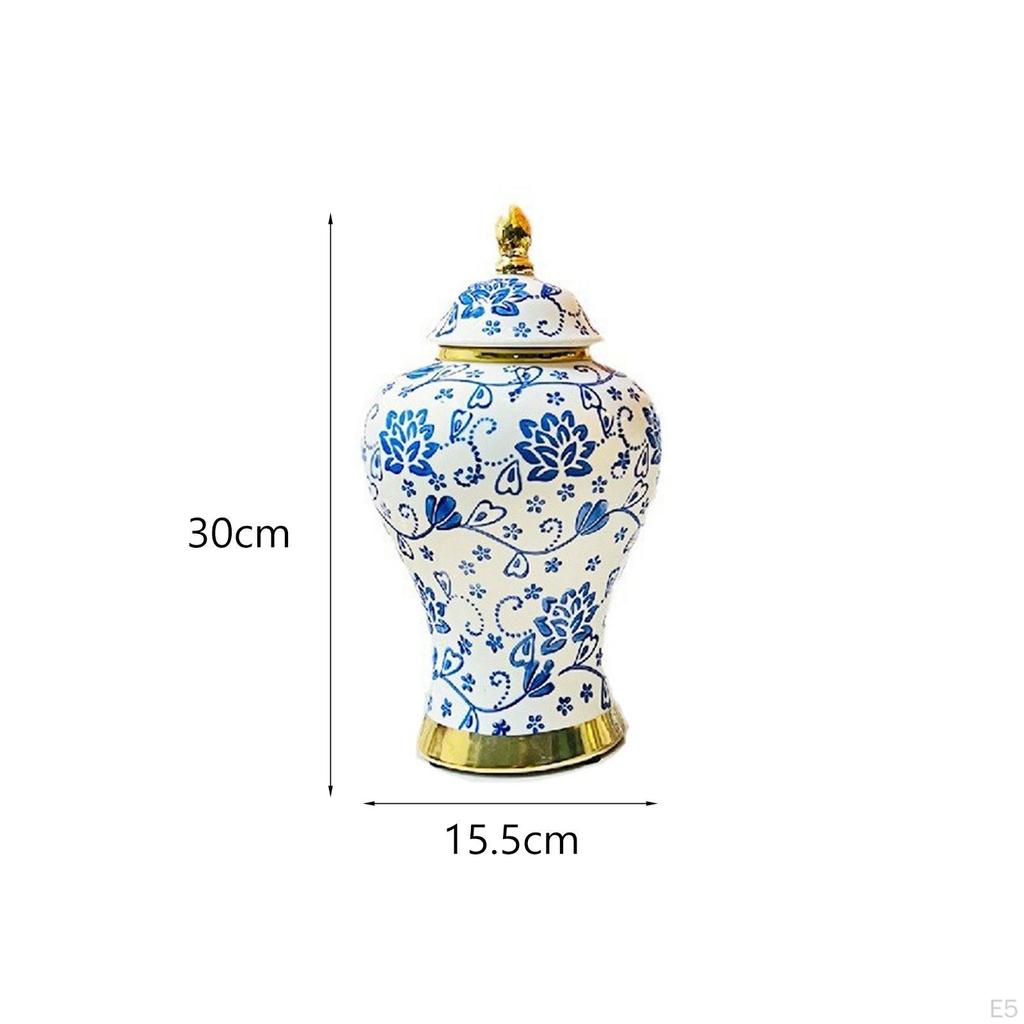 Blue And White Ceramic Vase for Home Decor