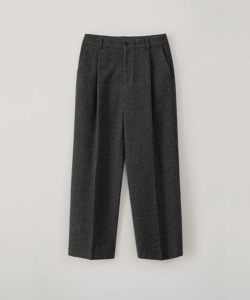 BLANKROOM Wool Trousers_Charcoal