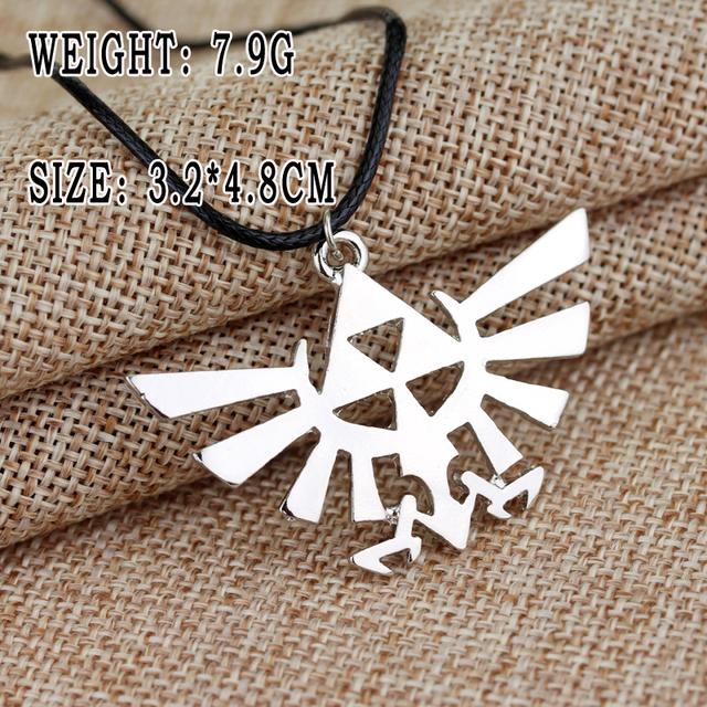 Аниме Игра Легенда О Ожерелье Подвеска Трифорс Простые Женщины Мужчины Ожерелья Ювелирные Изделия Аксессуары