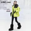 Jinyujie Women's Mid-length Thick Goose Down Jacket Y24801280-G