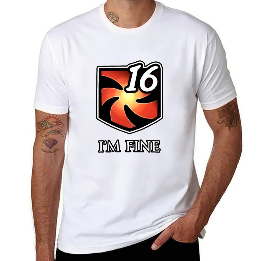 Im Good Vulnerability Stacks Ffxiv Mmorpg Funny Meme Tshirt Quick Dry Sports Short Sleeve Tee