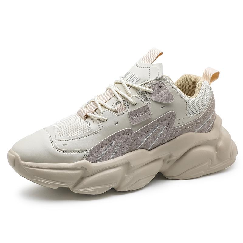 Men's Thick Platform Shoes Chunky Sneakers Casual Shoes Women Athletic Training Footwear Male Designer Luxury Dad Shoes for Men