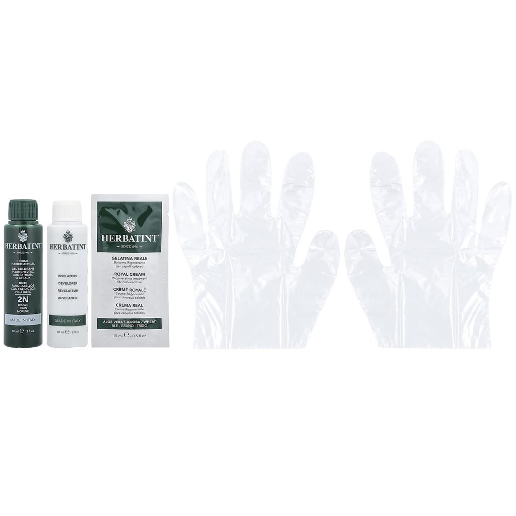 Herbatint Permanent Color Gel, 2N, Brown, 4.56 Fl Oz (135 Ml)