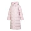 Womens Basic Sportstyle Collection FW24 Lifestyle Down Outerwear Warmcell Hooded Solid Color Comfortable Mid-Length Cotton Coat 684236-49