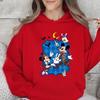 Disney Parent-child Clothing Multi-color Optional Men's and Women's Hooded Sweater Mickey Halloween Couple Clothing Holiday Gift