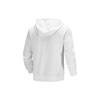 Under Armour Logo Print Sports Training Knit Hoodie Jacket Men Outerwear White 21600305-100
