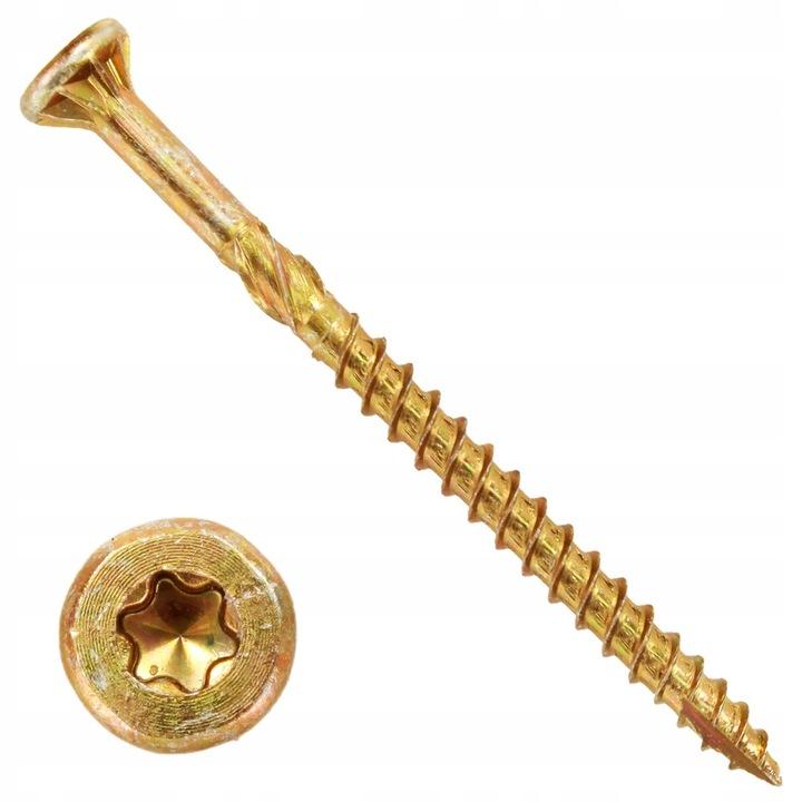 Conical Carpentry Screws For Wood Carpentry Screw 4X50 Torx 200 Pcs