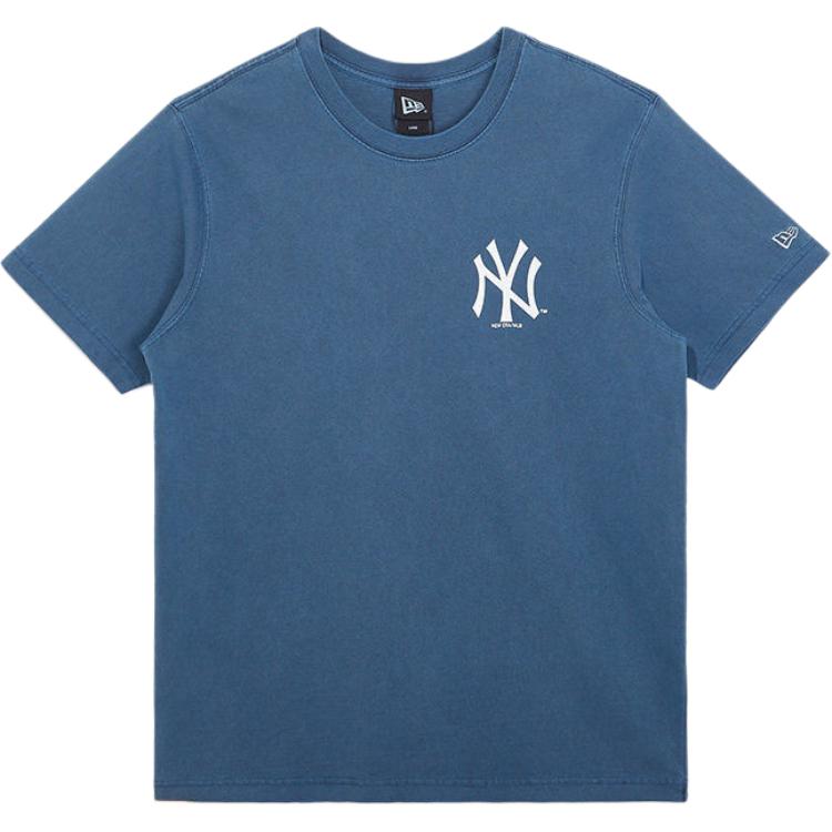New Era MLB Нью-Йорк Янкиз Повседневная Свободная Короткий Рукав Футболка Унисекс Топы 14500136