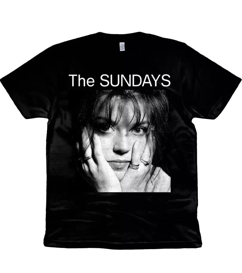 The SUNDAYS Band Harriet Wheeler Black Cotton T Shirt Full Size S-5XL