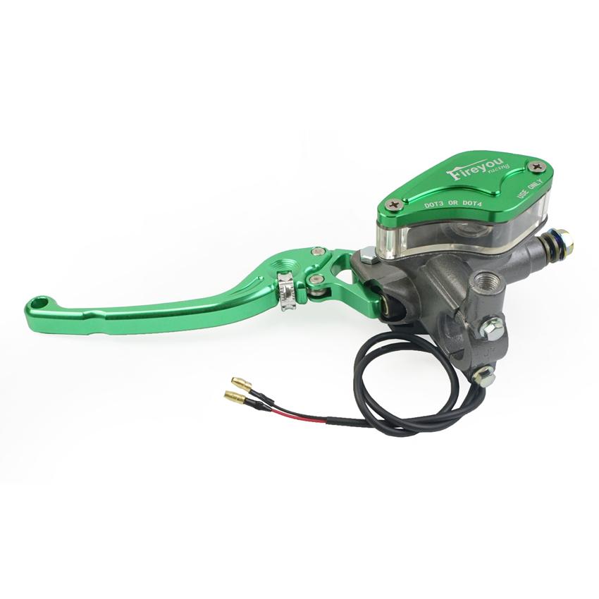 Lever Adjustable Handle Hydraulic Clutch Brake Pump Master Cylinder Motorcycle Racing Universal For Yamaha Kawasaki Brake