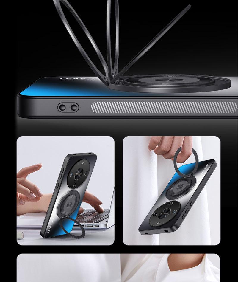 Противоударный чехол Xiaomi 17Pro/14/15T с подставкой 360° и матовым дизайном