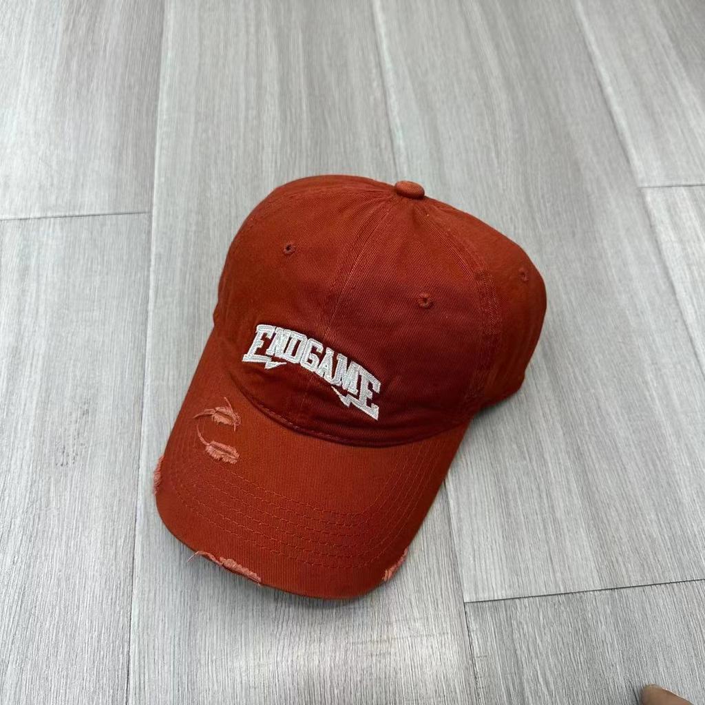 Шляпа женская весенне-летняя новая трехмерная вышитая буква полированная бейсболка мужская парная повседневная универсальная кепка с загнутыми полями