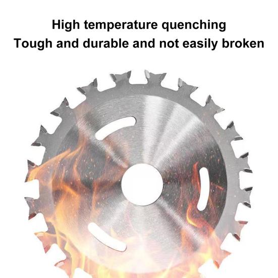 Режущее лезвие с двух сторон Быстрая точная резка Супер острое 4-дюймовое твердосплавное лезвие 40T из металлического сплава Столярные изделия