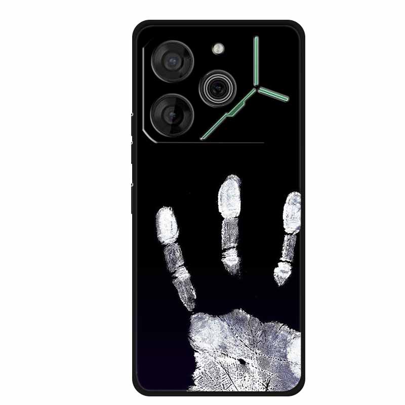 Для Tecno Pova 6 Чехол Роскошный ТПУ Мягкий Силикон Чехлы для Телефона Задняя Крышка для Tecno Pova6 2024 6.78" Ударопрочный Любовь Новый Милый Чехол