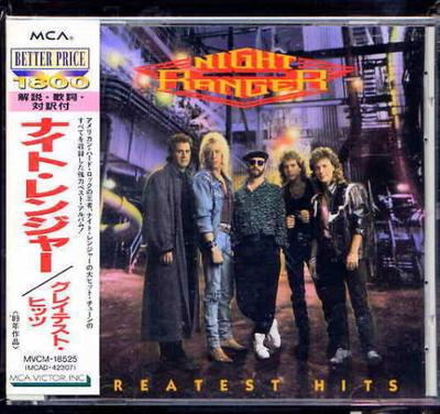 CD NIGHT RANGER - Greatest Hits MVCM18525 MCA Records 1995 Япония Рок Б/у