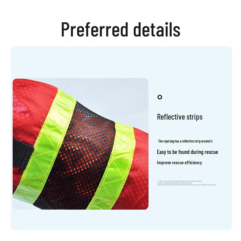 UOSU Water Rescue Throw Rope Bag