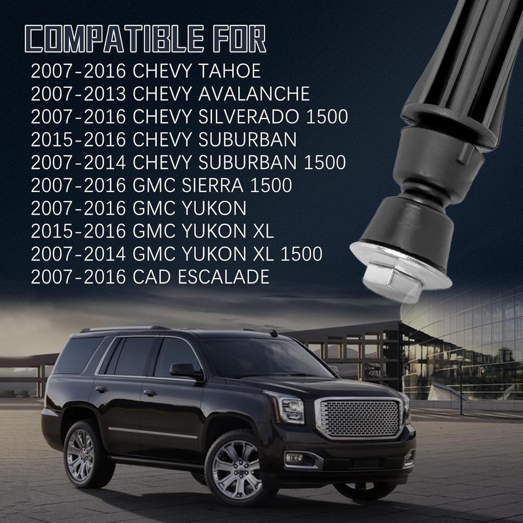 K700432 Стойка стабилизатора Передние стойки стабилизатора Совместимы с 2007-2016 Chevy Tahoe/Avalanche/Silverado 1500/Suburban/Suburban 1500/GMC Sierra