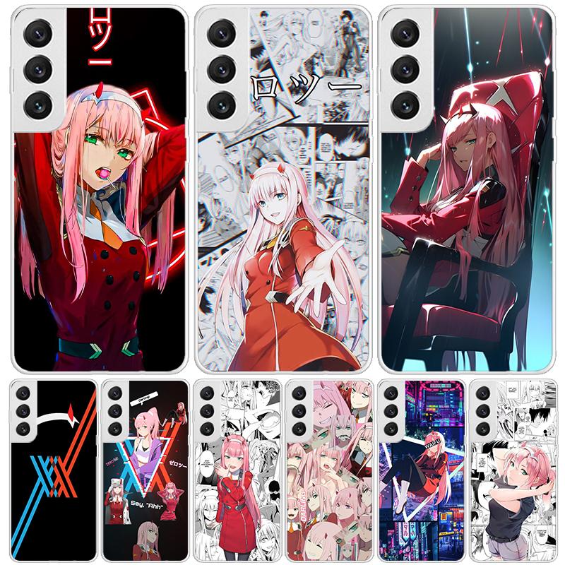 Darling In The FranXX Anime Case Phone Cover for Samsung Galaxy S24 S25 Ultra S23 Plus S22 + S21 S20 FE S10 S25Plus Trend Fundas