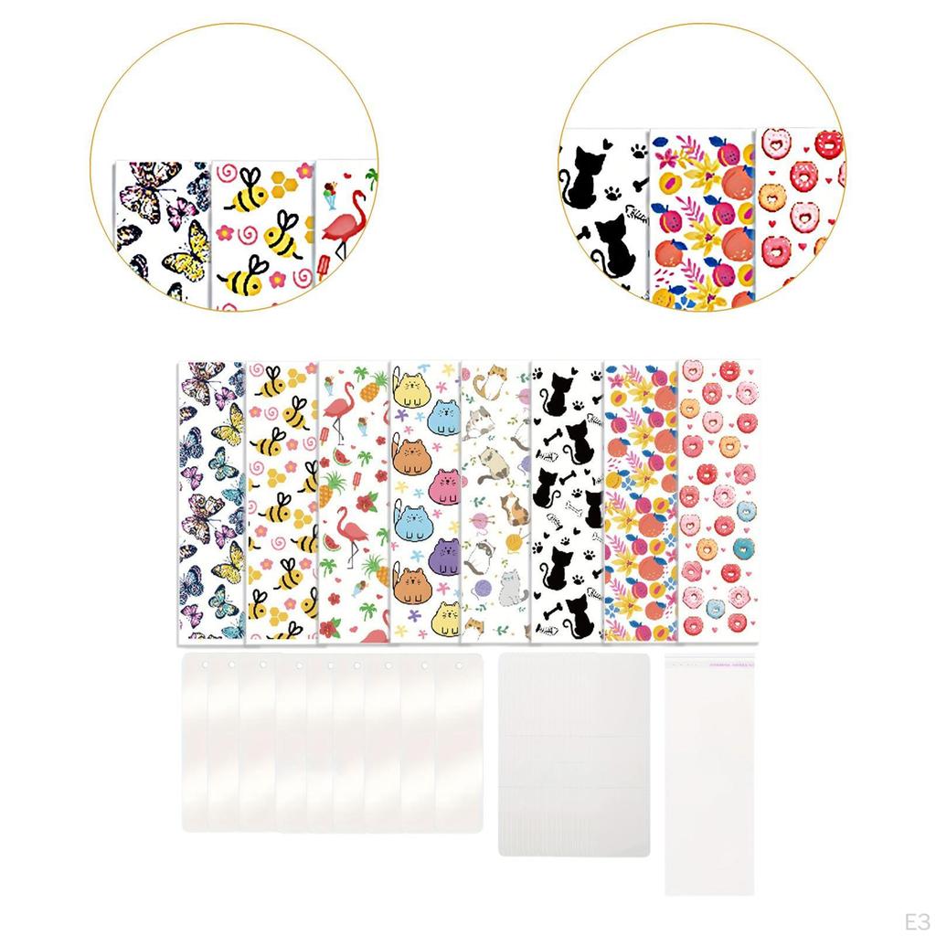 Акриловые закладки, закладки на страницы книг для поделок своими руками, прозрачная бирка для подарка на выпускной, прозрачная