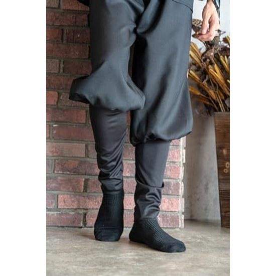 Clear Stone MEN cosplay Halloween black ninja Japanese style mens costume disguise