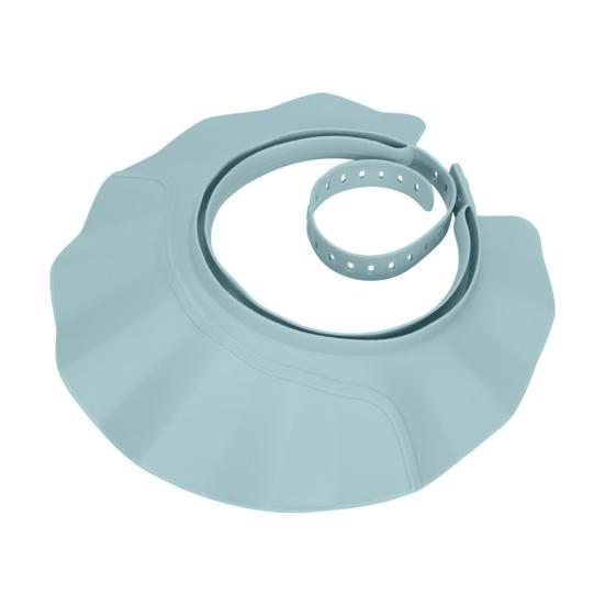 Шапочка для душа, регулируемая шапочка для купания, шапочка для шампуня, козырек, мягкая защита для мытья волос, не содержащая BPA, для головы