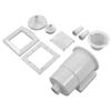 Pool Skimmer, High Efficiency ABS Replacement Skimmer with sy Assembly and   Lasting Performance for   Ground Pools and Liner Pools