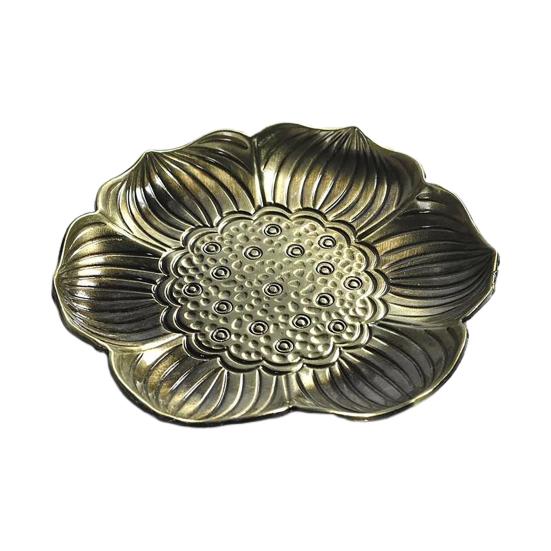 Подставка под чашку Yousheng, нескользящая, с хорошей изоляцией, в форме лотоса, из сплава, для декора стола, для ежедневного использования