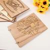Rustic Birthday Memorial Planners Wedding Guest Book Wooden