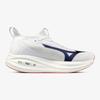 Mizuno Кроссовки для бега NEO VISTA 2 для мужчин, белые x металлический синий x 2E, розовые, 25,5 см,