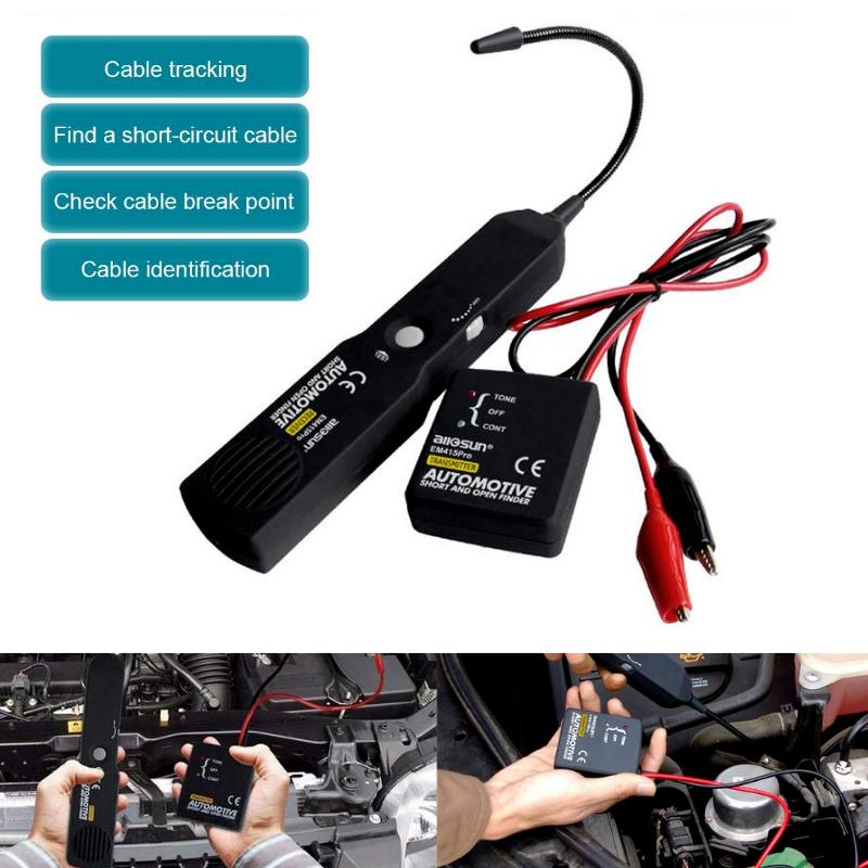 Automotive Circuit Diagnostic Instrument Short Open Finder Transmitter Receiver Cable Tracer Line Tester EM415PRO Scanner Repair Tool
